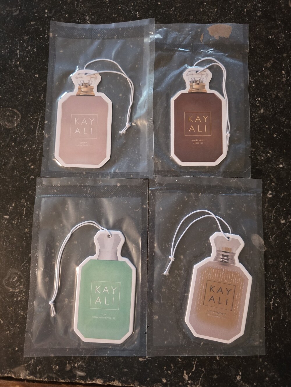 4X Kayali Perfume Freshies For Car or Rooms--Sealed/New